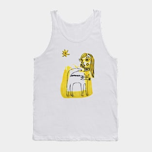 woman cat Tank Top